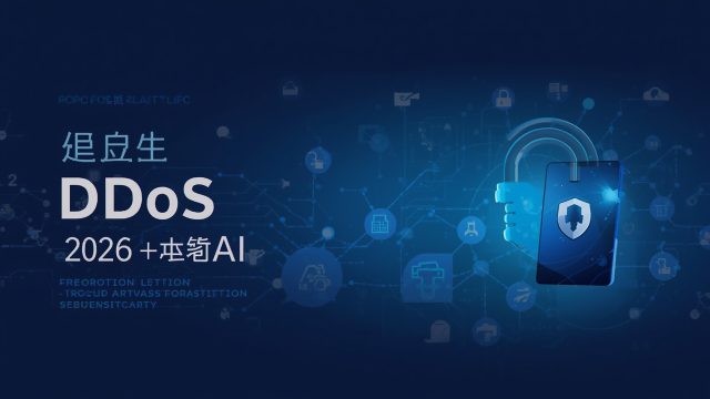 DDoS攻撃2026年最新動向｜急増するテラビット級攻撃とAI悪用・企業の対策